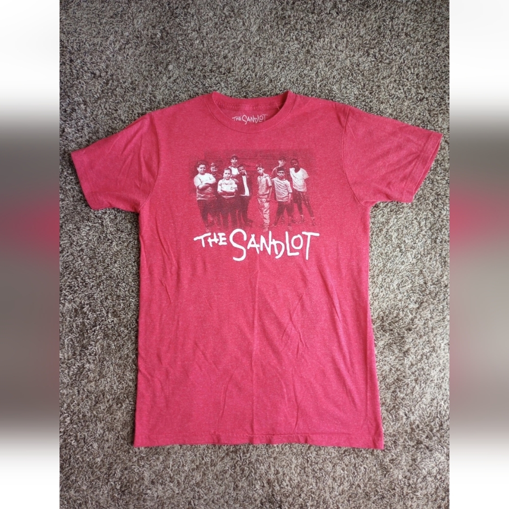 The Sandlot Red Short Sleeve Cotton Blend 2015 T-Shirt Men's Sz Medium
